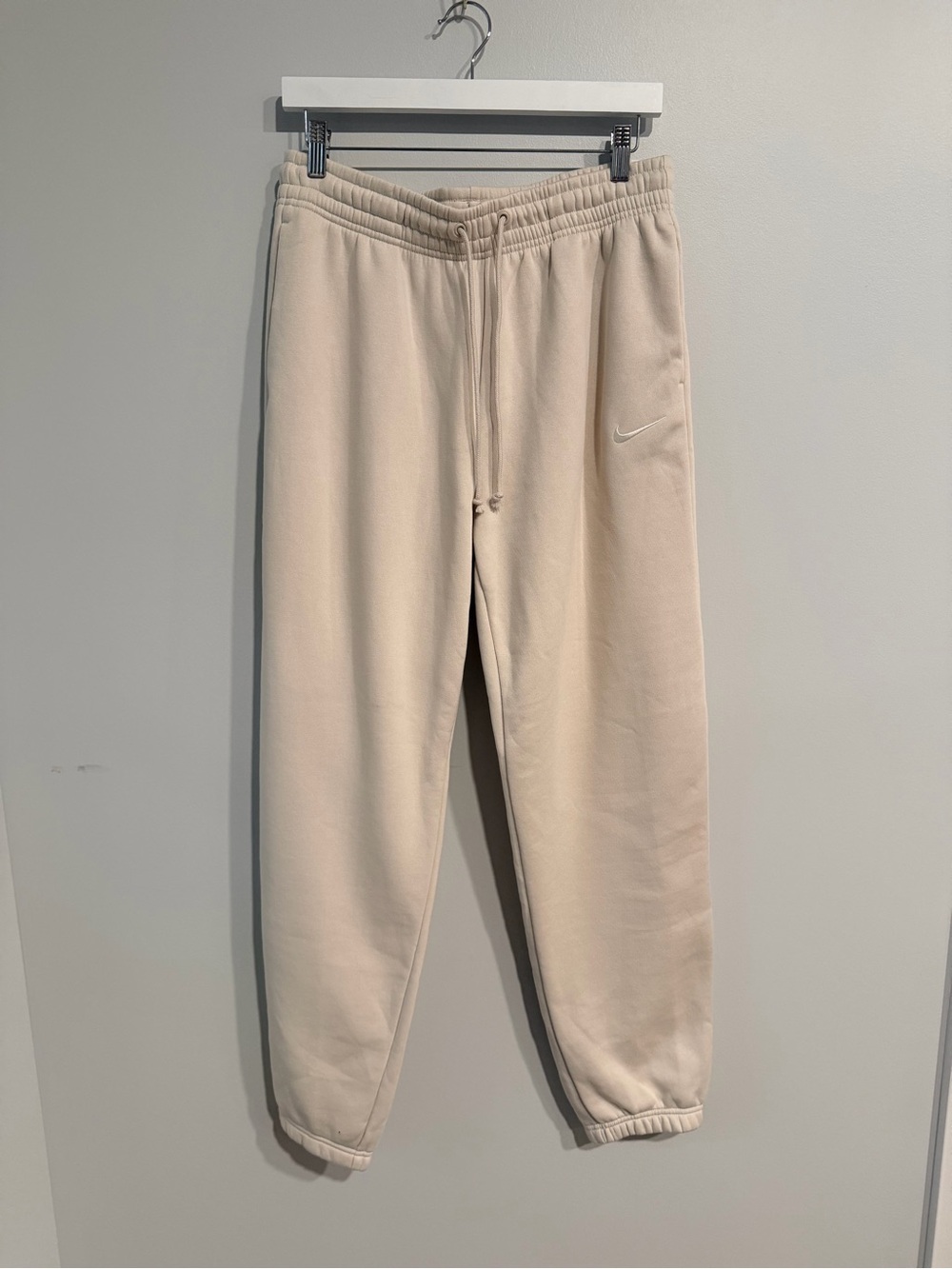 Nike Cream/Tan Fleece Joggers